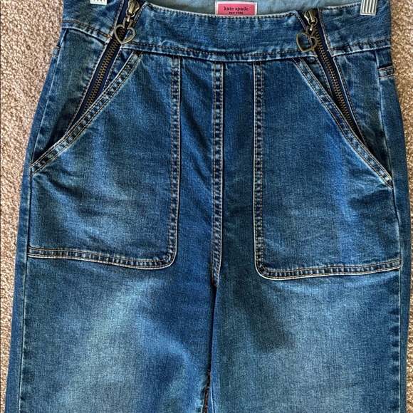 Kate Spade Blue Flare Jeans - Picture 10 of 12
